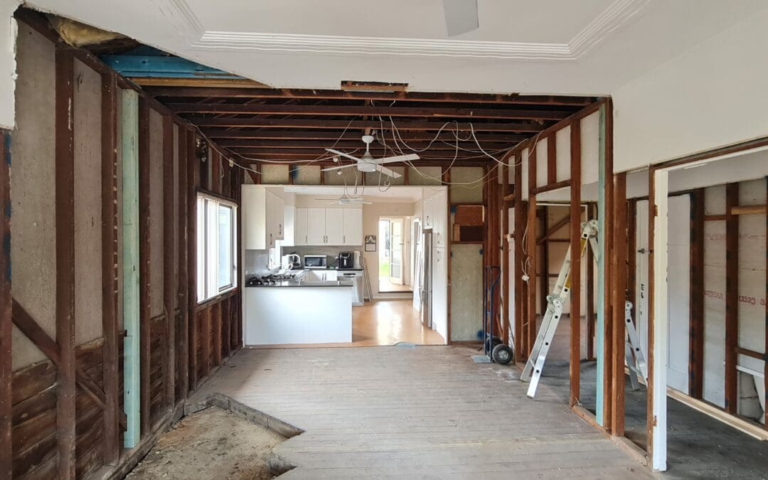 Concealed beam installation – Lane Cove