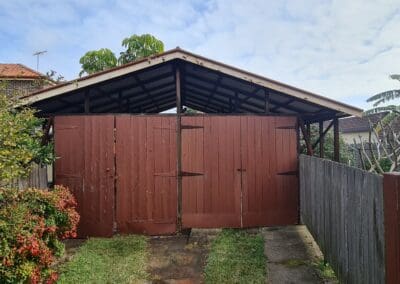 Garage Asbestos Walls – Ashfield NSW
