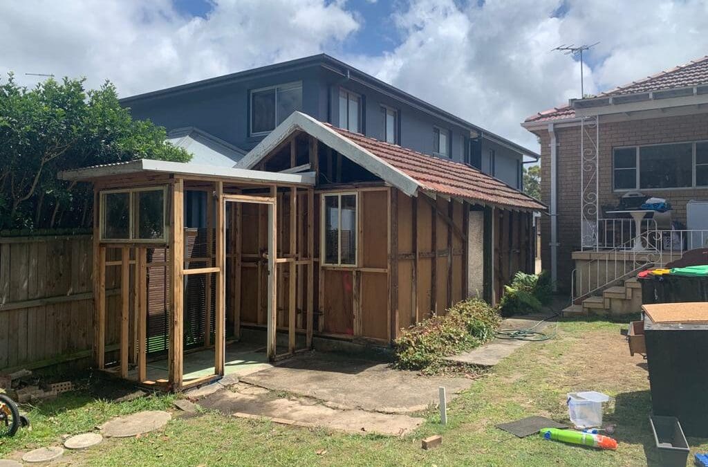 Studio walls Asbestos Removal – North Balgowlah NSW