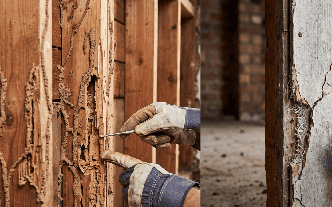 Termite Damage vs Asbestos Damage: How to Tell the Difference in Older Homes